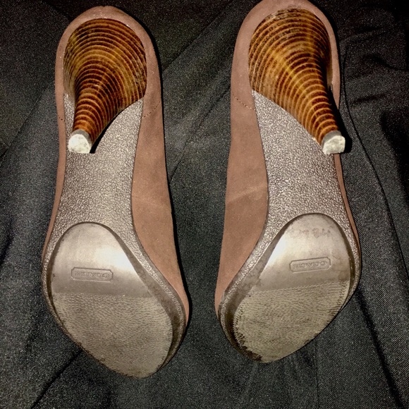 Coach Suede Heels - Picture 2 of 5